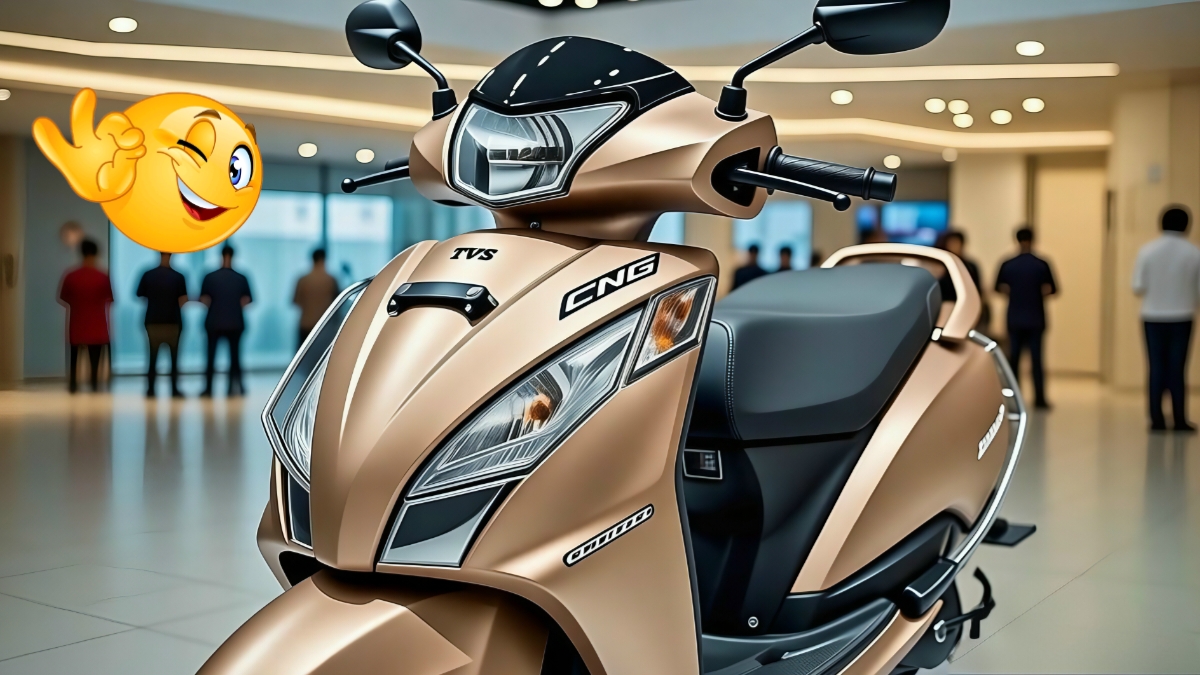 TVS Jupiter CNG 2025 – 125cc Engine, Dual-Fuel System & 550km Mileage Starting at ₹69,999!